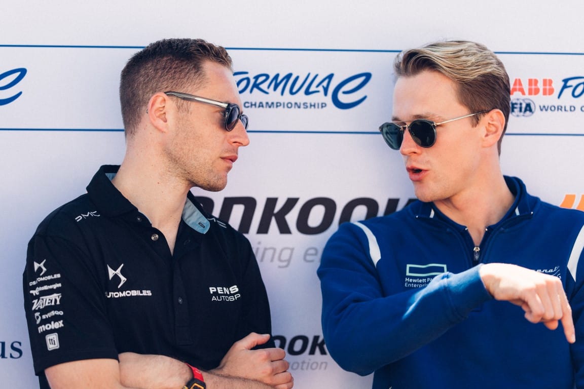 Stoffel Vandoorne and Maximilian Guenther, Formula E