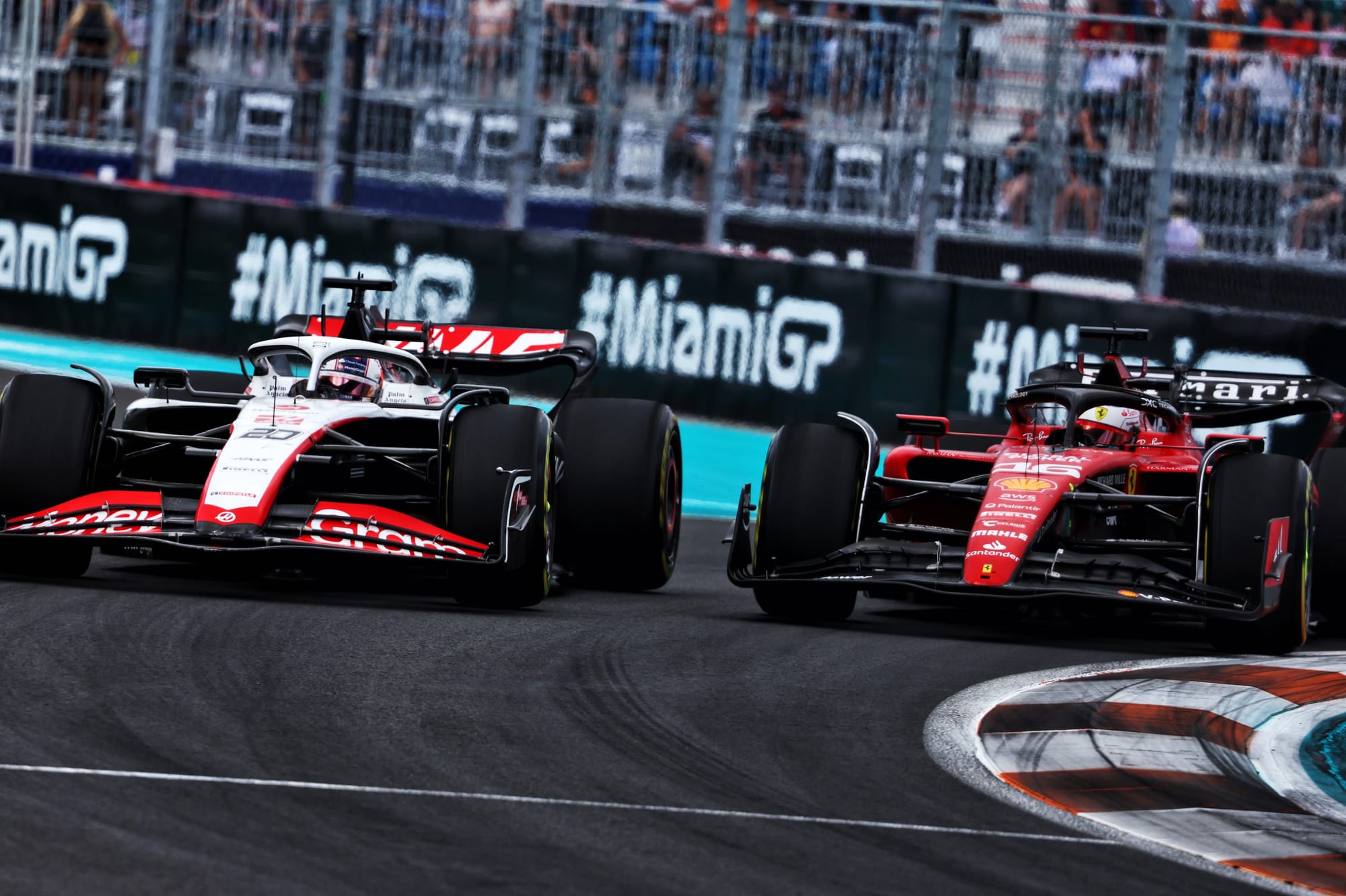 Kevin Magnussen, Haas, Charles Leclerc, Ferrari, F1