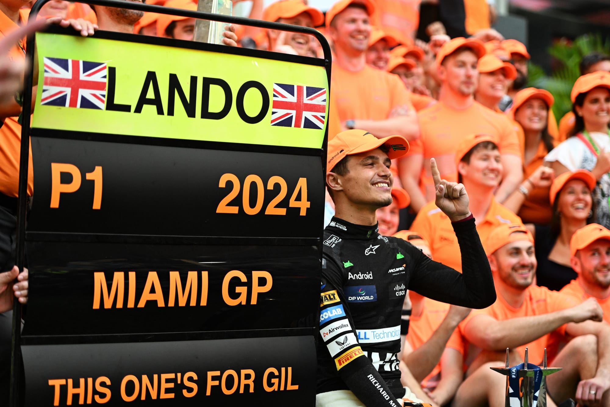 Lando Norris McLaren Miami GP